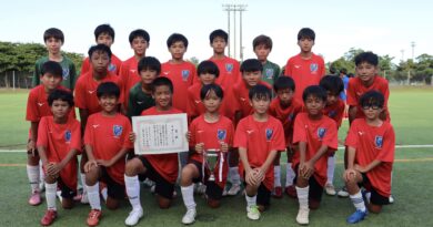 海邦国体記念 北中城村⾧杯 OFA第35回沖縄県選抜少年サッカー大会結果